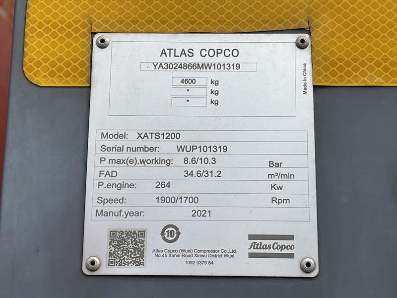 ATLAS COPCO XATS 1200 CUD