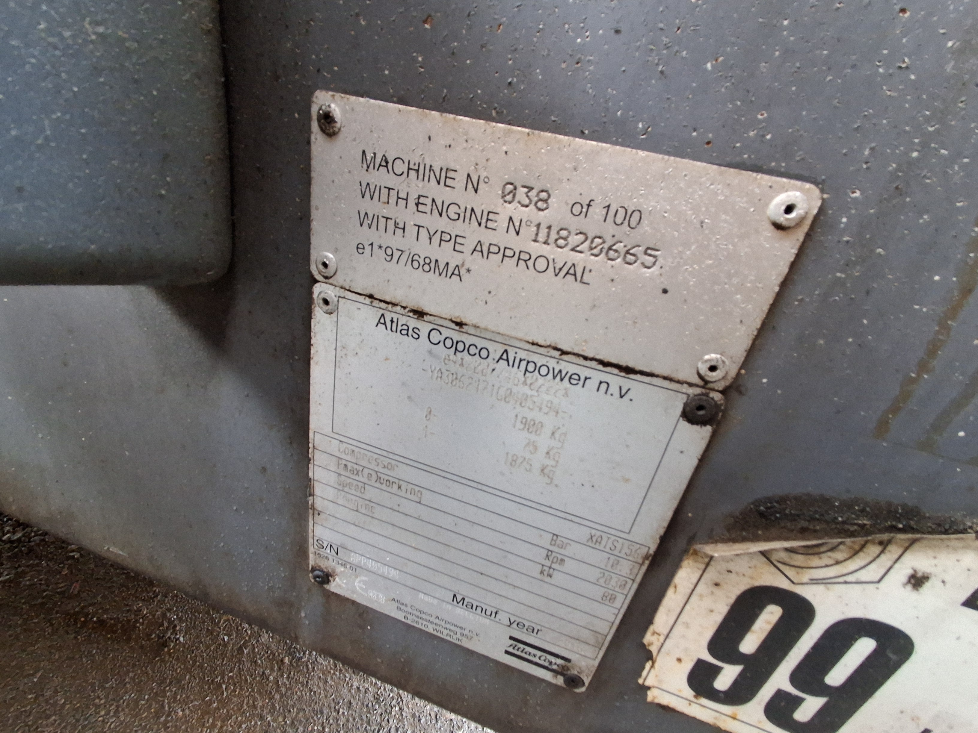 ATLAS COPCO XATS 156