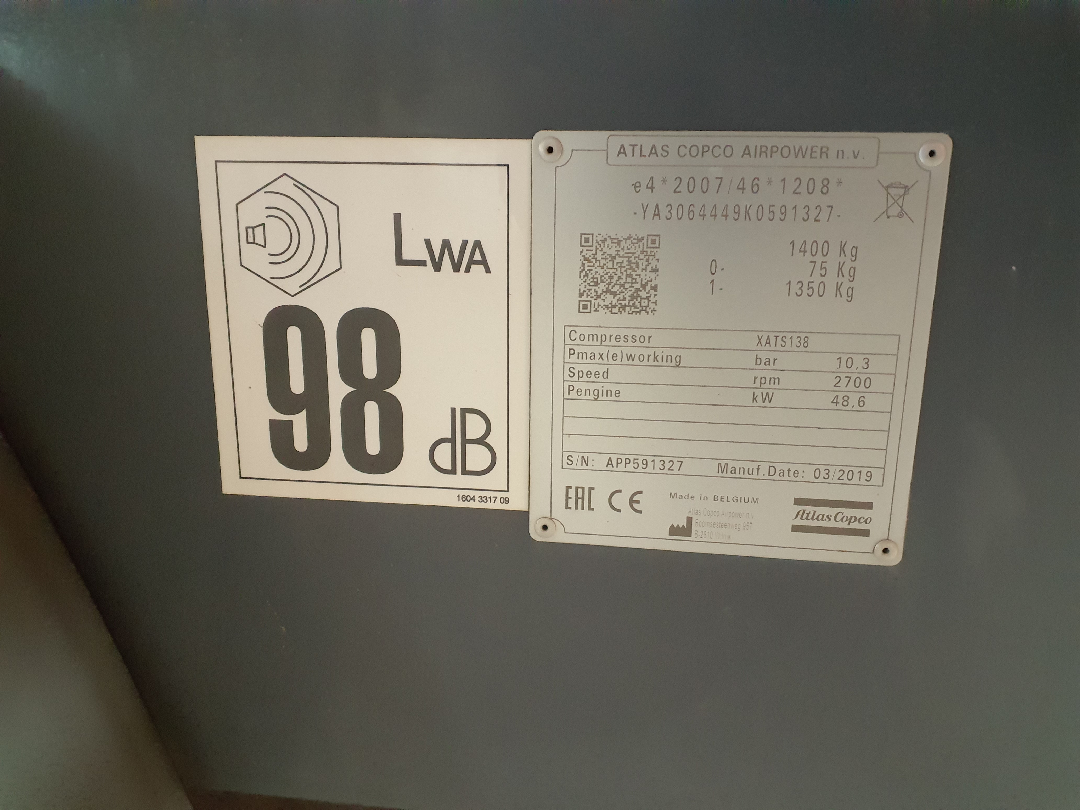 ATLAS COPCO XATS 138