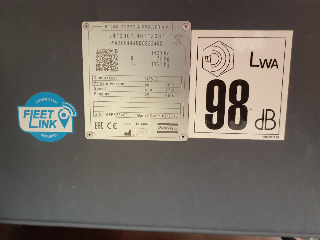 ATLAS COPCO XATS 138