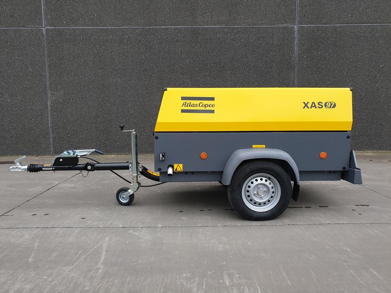ATLAS COPCO XAS 97 DD - N WHEELS NEW MODEL364