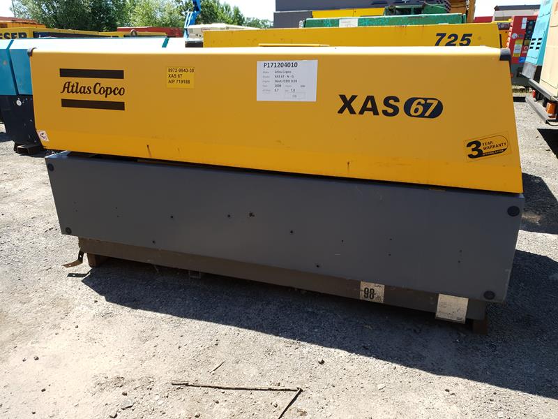 ATLAS COPCO XAS 67 DD - N - G BOX