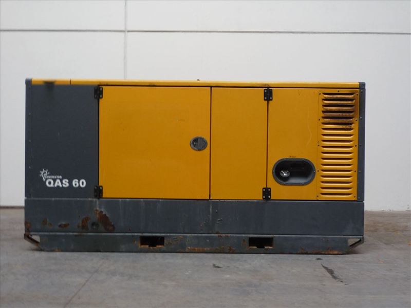ATLAS COPCO QAS 60 FIRE DAMAGE