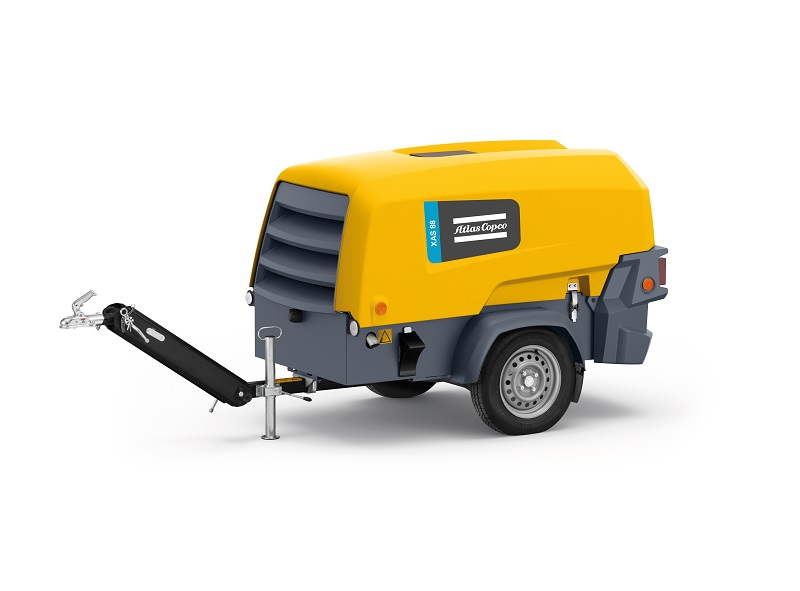 ATLAS COPCO XAS 88 KD - WHEELS N.B. NEW MODEL735