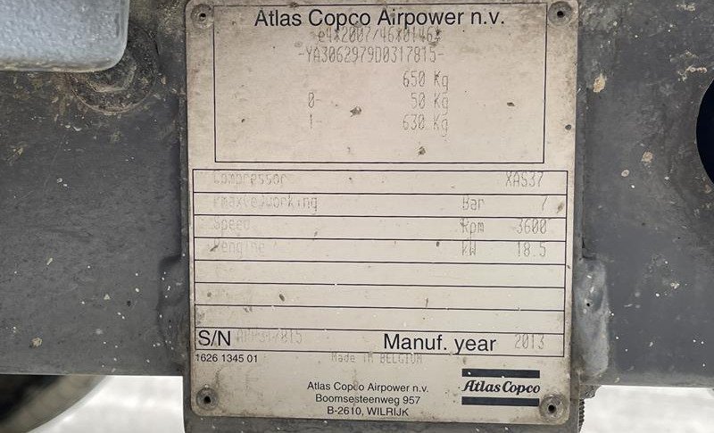 ATLAS COPCO XAS 37