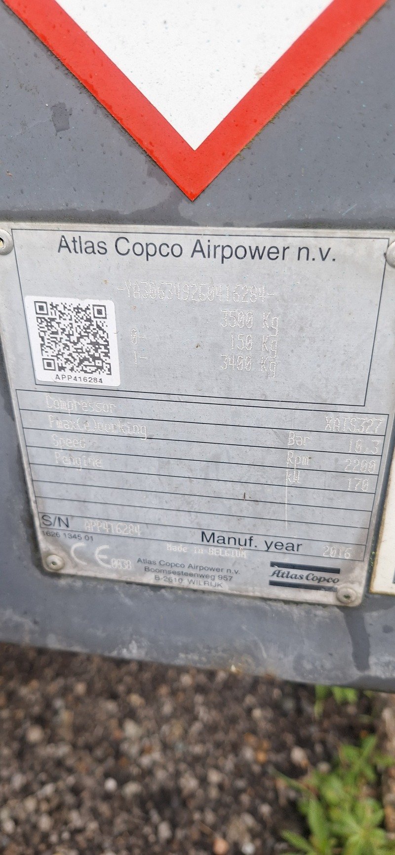 ATLAS COPCO XATS 327