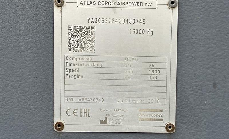 ATLAS COPCO TWINAIR XRV 946