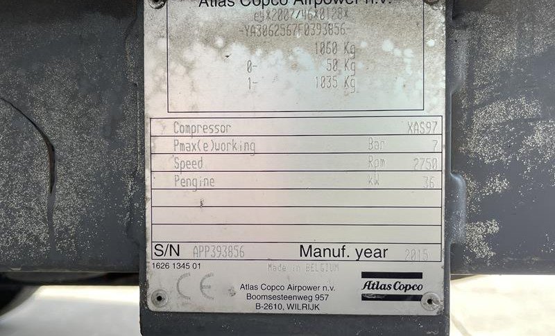 ATLAS COPCO XAS 97