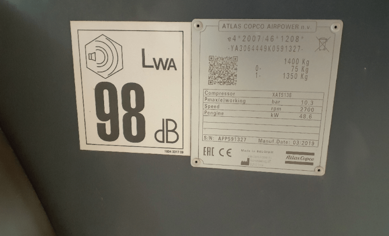ATLAS COPCO XATS 138