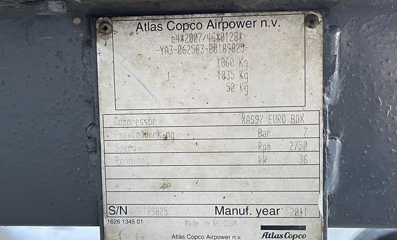 ATLAS COPCO XAS 97