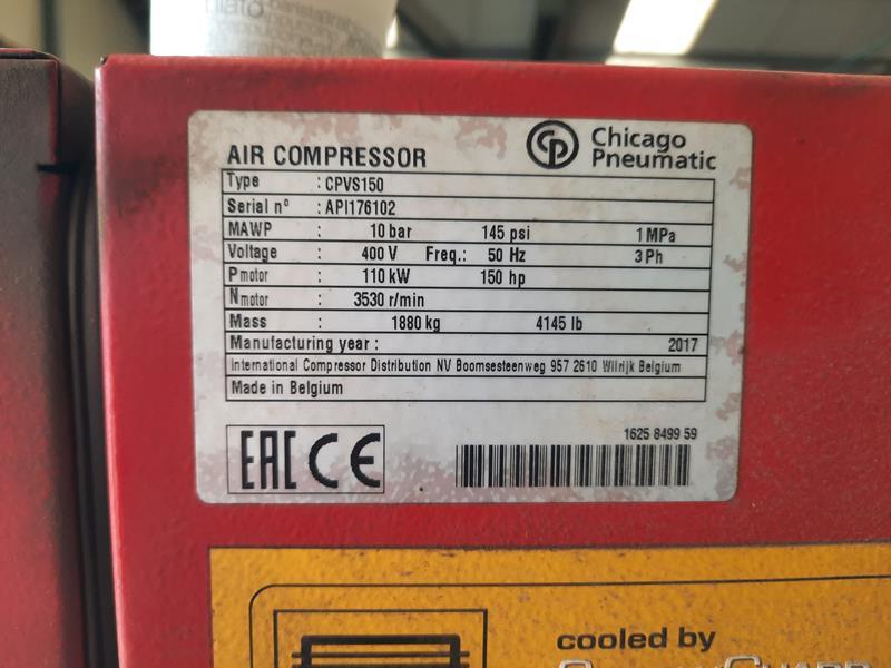 CHICAGO PNEUMATIC CPVS 150