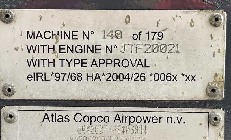 ATLAS COPCO XAHS 347
