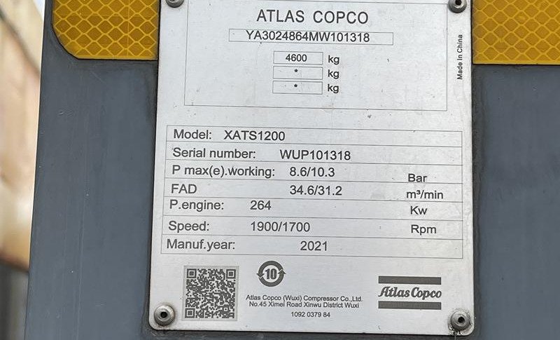 ATLAS COPCO XATS 1200