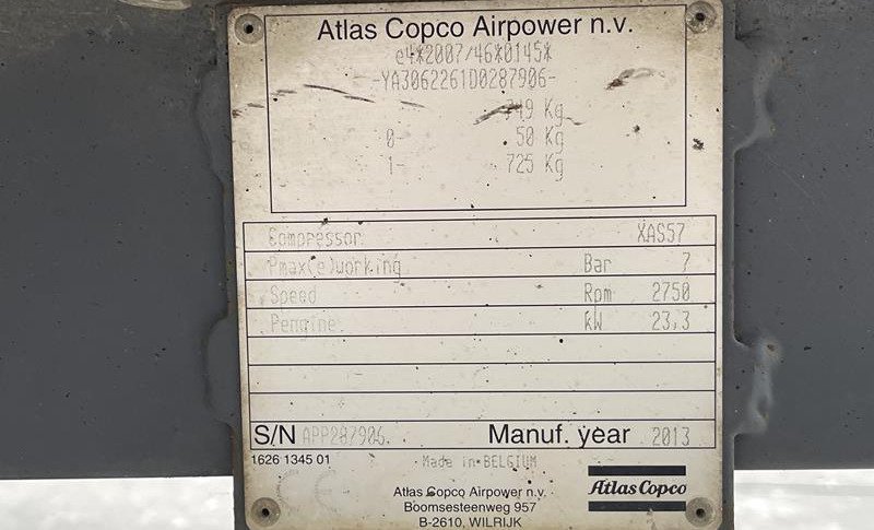 ATLAS COPCO XAS 57