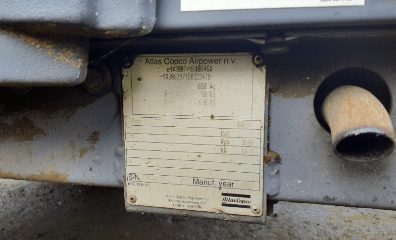 ATLAS COPCO XAS 37