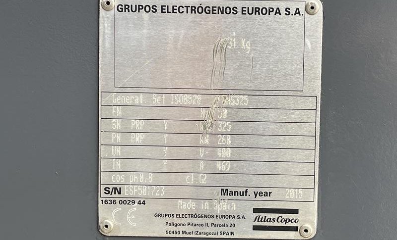 ATLAS COPCO QAS 325