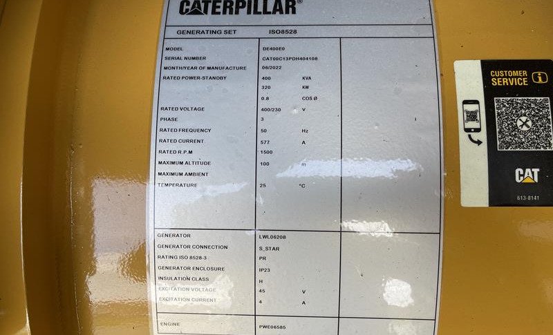 CATERPILLAR DE 400 E 0