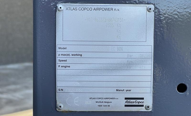 ATLAS COPCO XRXS 566 EX BOX