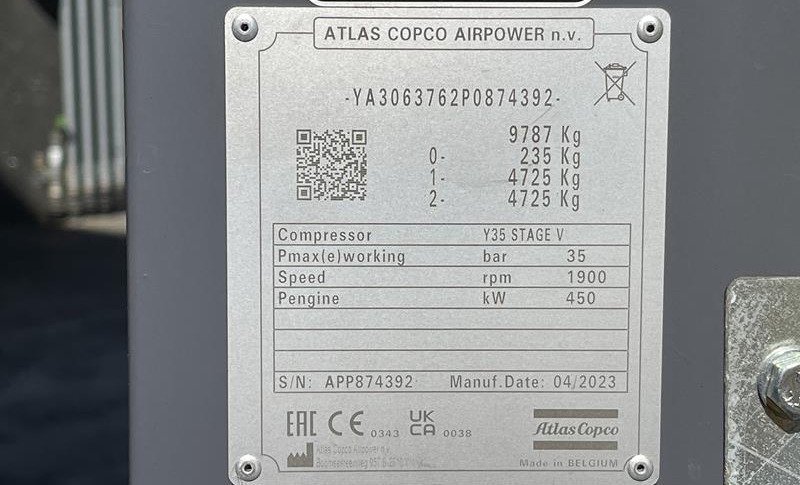ATLAS COPCO Y 35