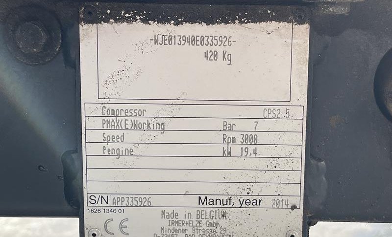CHICAGO PNEUMATIC CPS 2.5