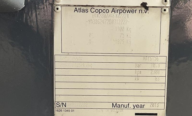 ATLAS COPCO XATS 156