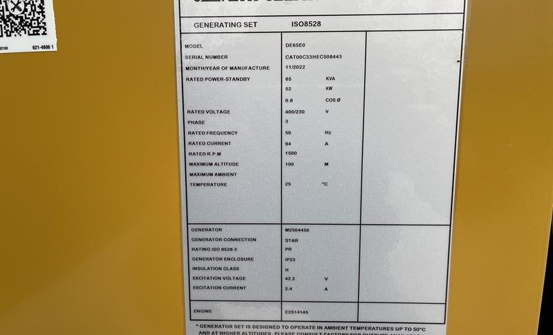 CATERPILLAR DE 65 E 0
