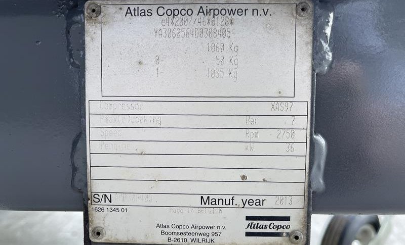 ATLAS COPCO XAS 97