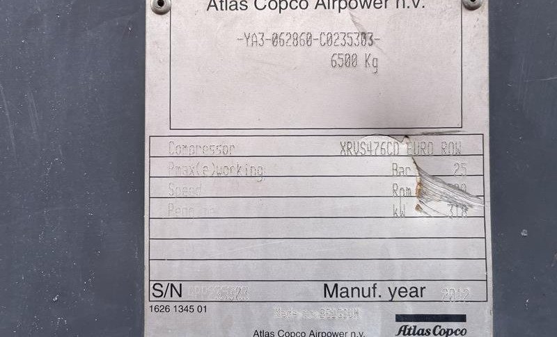ATLAS COPCO XRVS 476