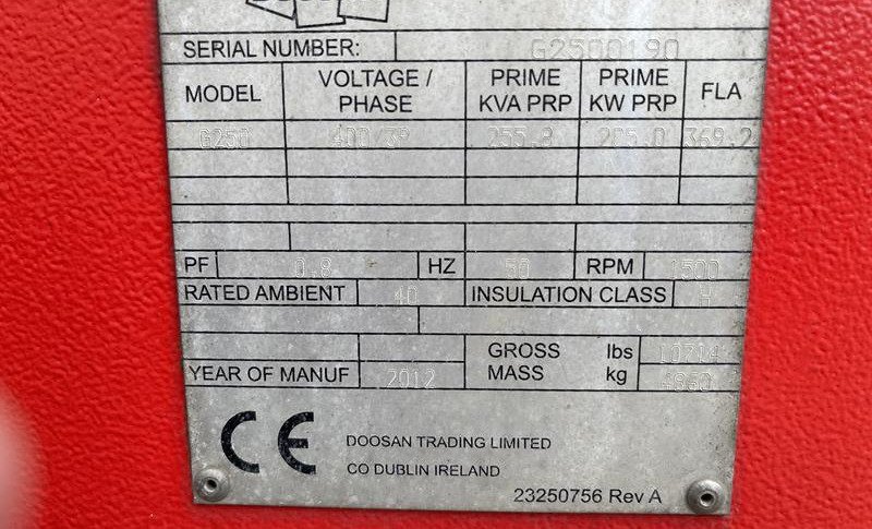 DOOSAN G250