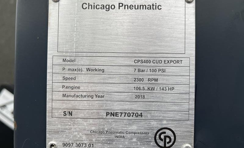 CHICAGO PNEUMATIC CPS 400