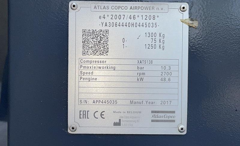 ATLAS COPCO XATS 138
