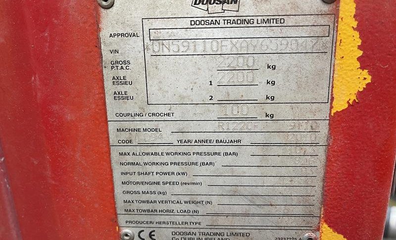 INGERSOLL-RAND 9/110