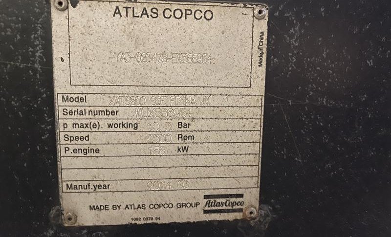ATLAS COPCO XATS 800