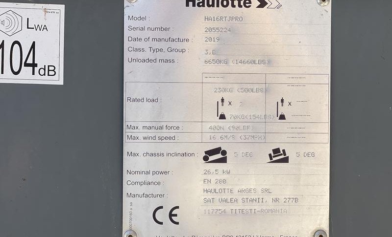 HAULOTTE HA 16 RTJ PRO