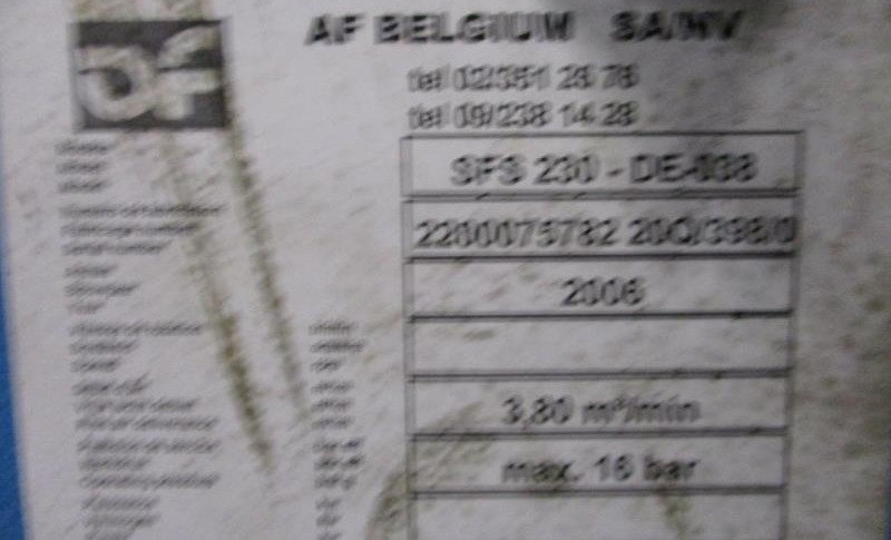 AF SFS 230 -DE-038