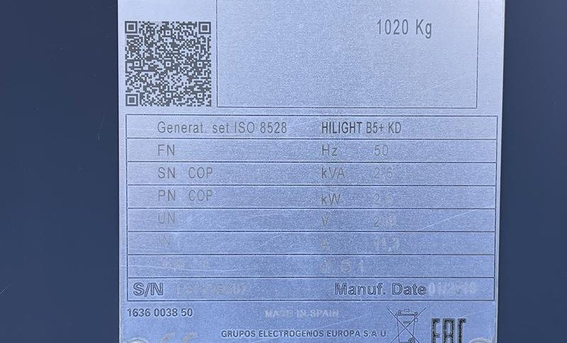 ATLAS COPCO HILIGHT B5+ (Kubota) VARIANT
