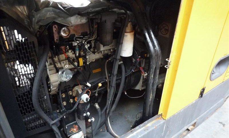 ATLAS COPCO QAS 60 FIRE DAMAGE
