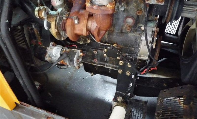 ATLAS COPCO QAS 60 FIRE DAMAGE