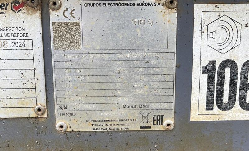 ATLAS COPCO QAC 1450 Twin Power