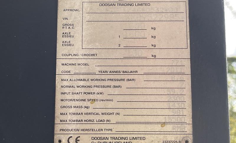 INGERSOLL RAND 7/71 QARA648