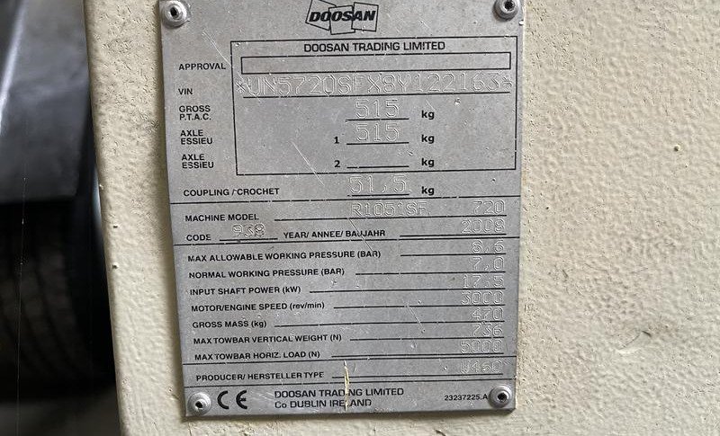 INGERSOLL RAND 7 / 20