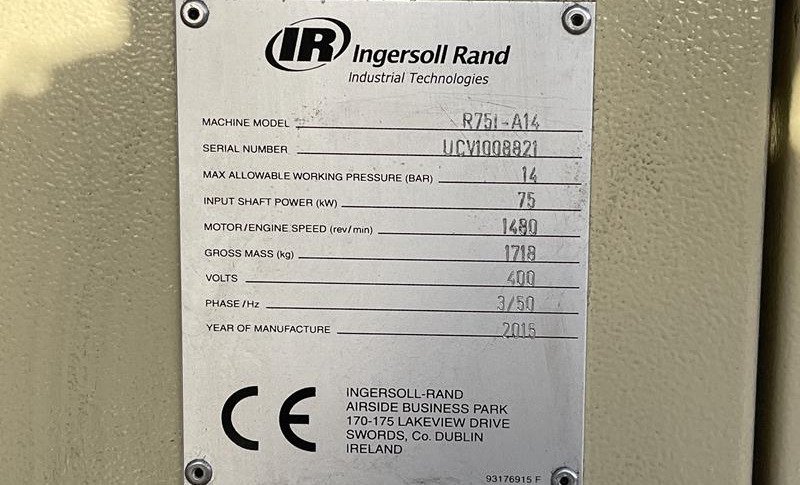 INGERSOLL RAND R 75I - A14