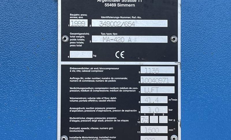 COMPAIR MA 420 A