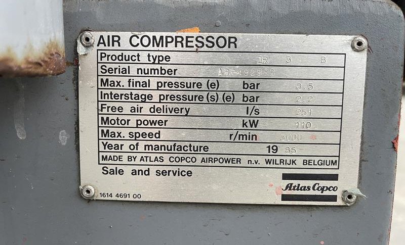 ATLAS COPCO ZR 3 B