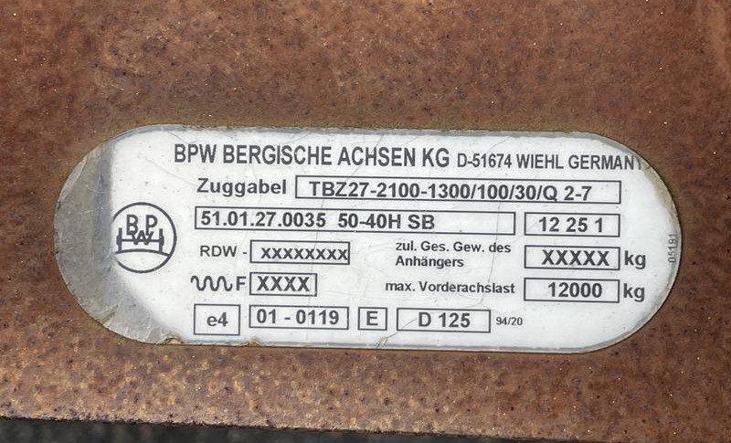 FRUEHAUF 40 " BLV
