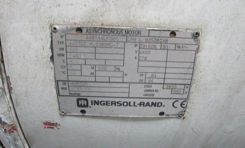 INGERSOLL-RAND motor 152 Kw