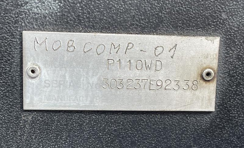 INGERSOLL RAND P 110 WD