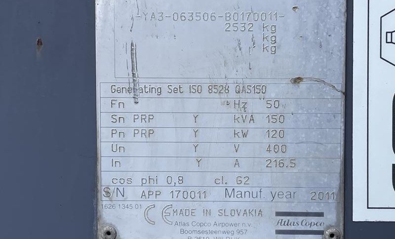ATLAS COPCO QAS 150