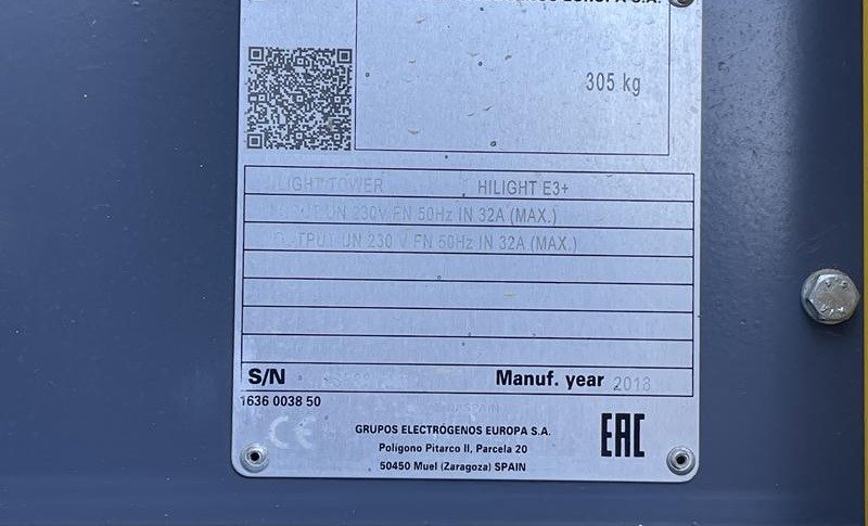 ATLAS COPCO HILIGHT E3+ (SCK IN-OUT)