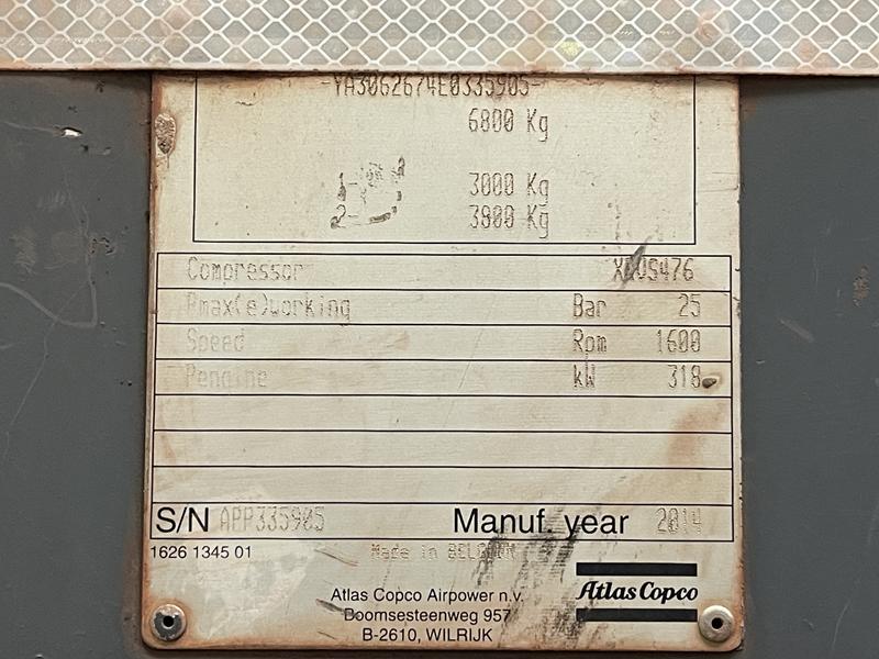 ATLAS COPCO XRVS 476 CD